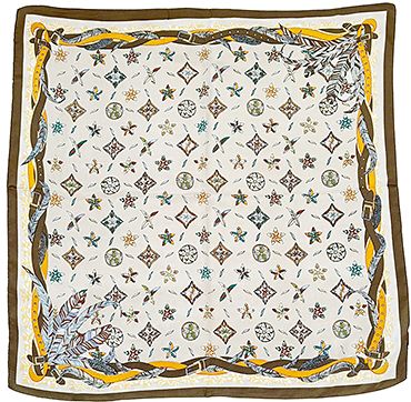 Astra Floral Pattern Scarf