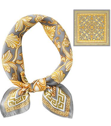 Vintage Print Bandana Scarf