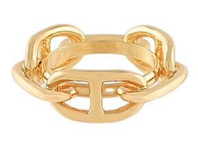Horse Bit Scarf Ring