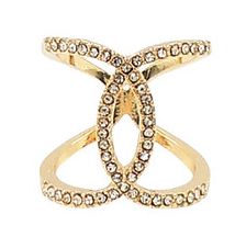 Intersecting Scarf Ring