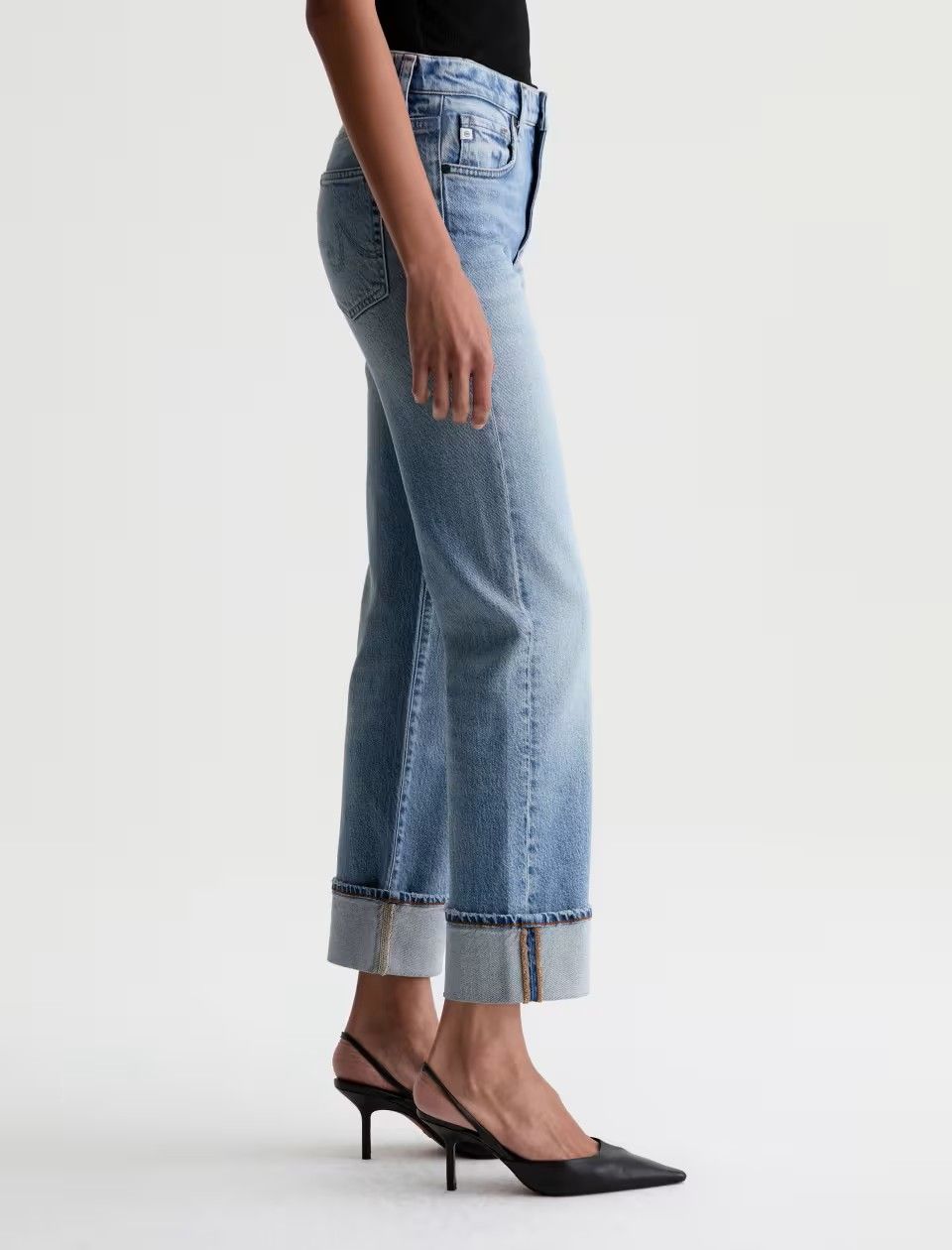 Brinley Straight Cuffed Jean