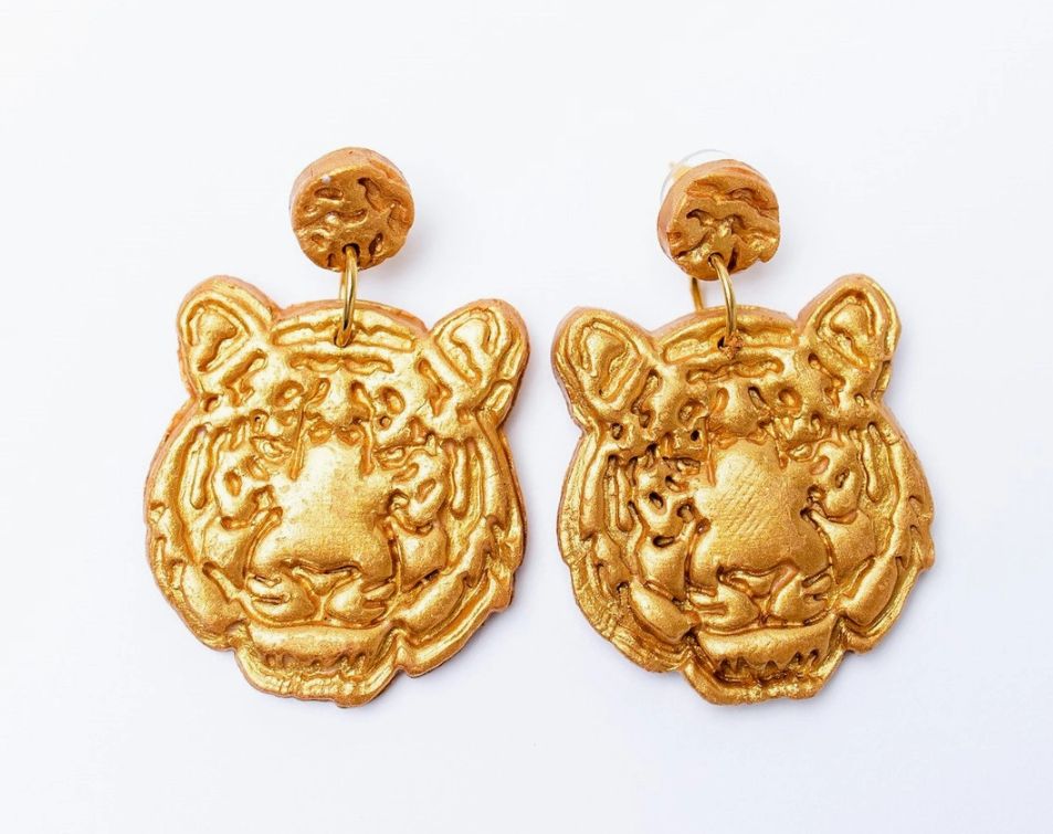 Tiger Double Dangles