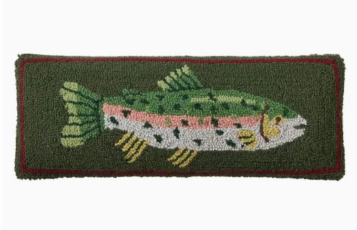 Camp Wandawega Trout Hook Pillow