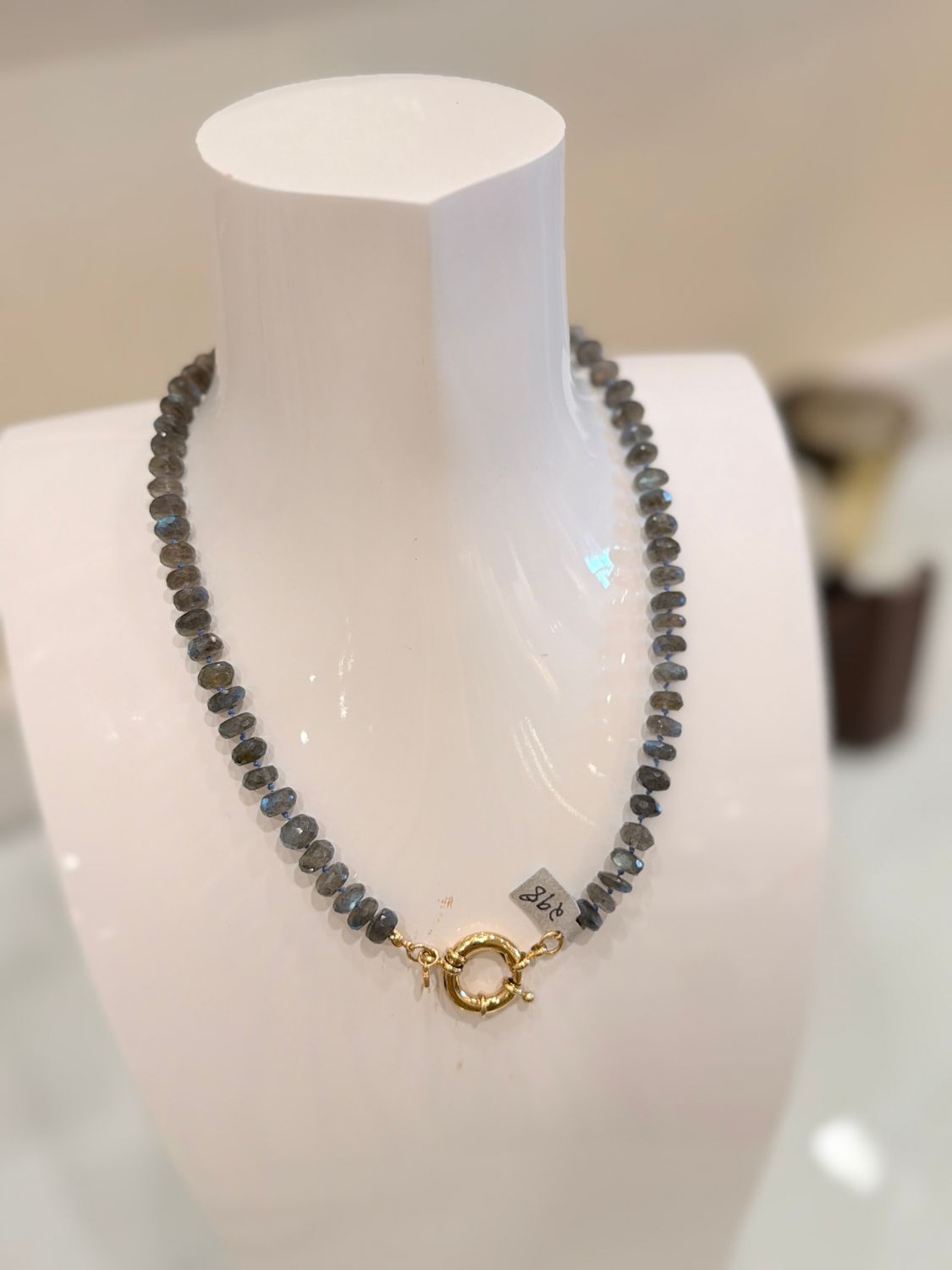 Labradorite Beaded Necklace