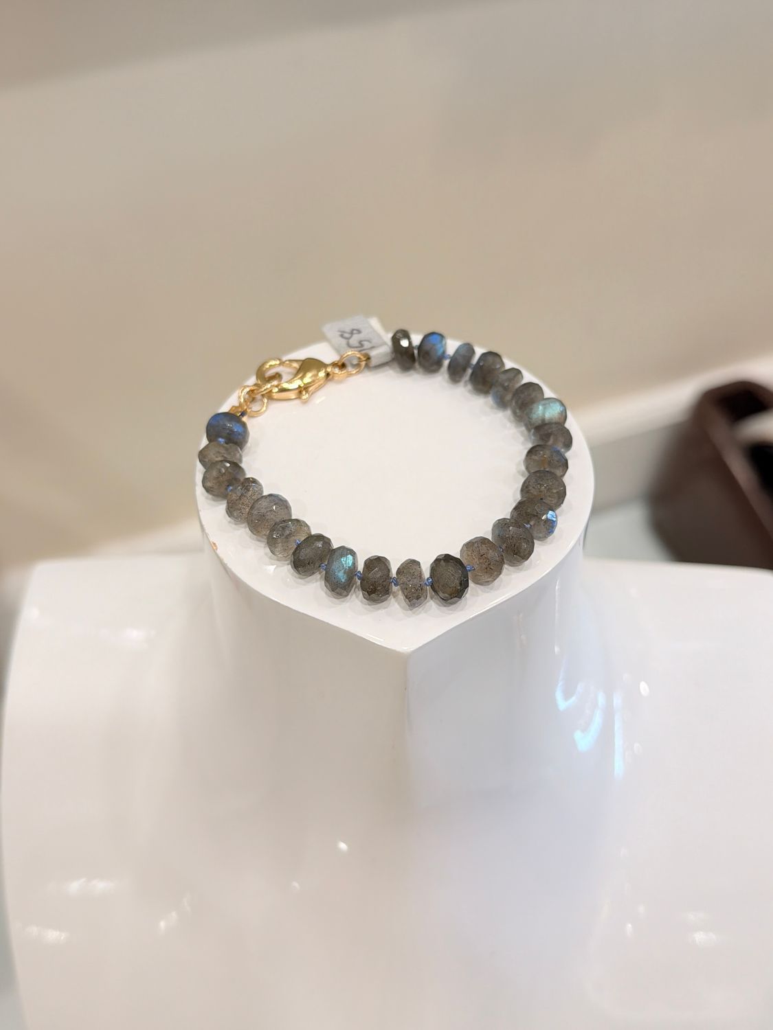 Labradorite Beaded Bracelet