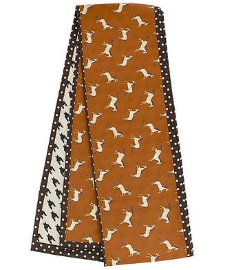 Printed Narrow Scarf