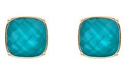 Faceted Stone Studs