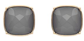 Faceted Stone Studs