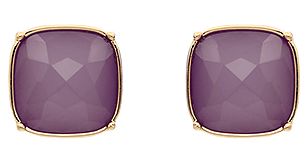 Faceted Stone Studs