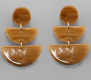 Double Half Moon Earrings