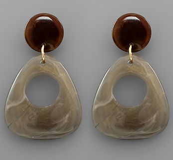 Abstract Acrylic Earrings