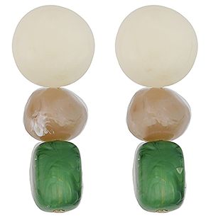 Marbled Stone Earrings