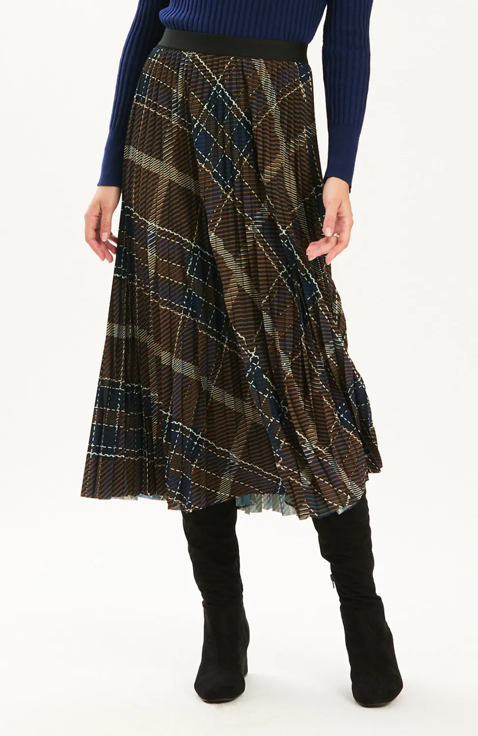 Cara Pleated Skirt