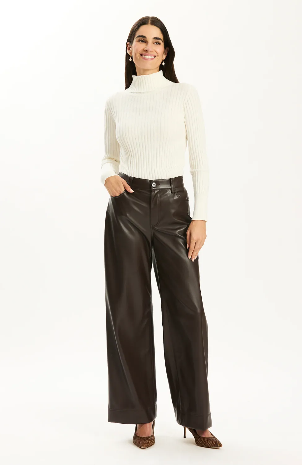 Scottie Pleather Pant