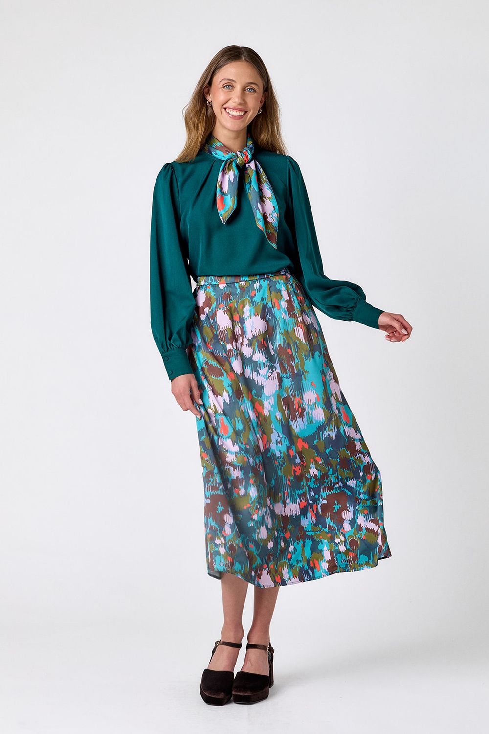 Selene Skirt, COLOR: Florentine, Size: XS