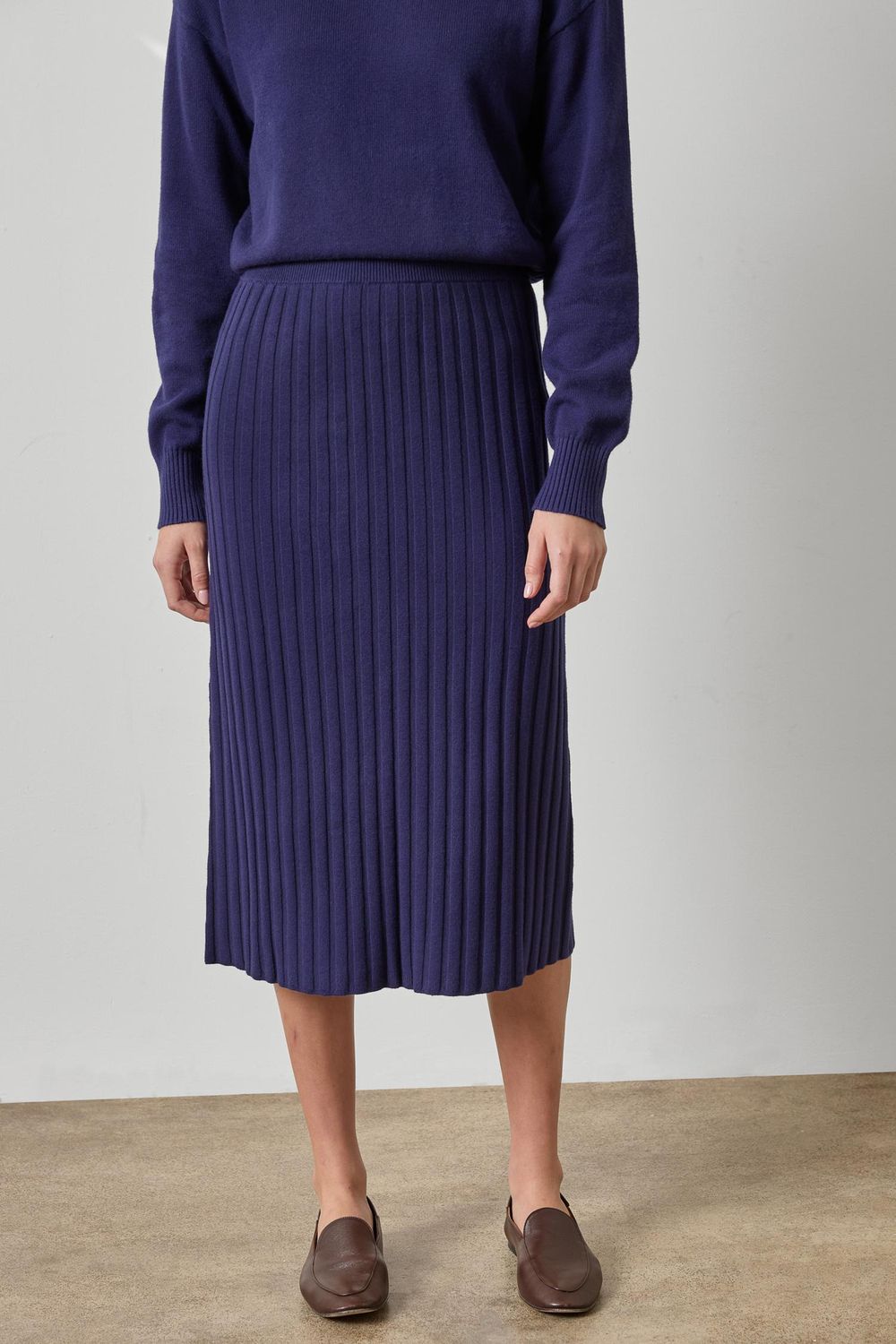 Rib Sweater Skirt