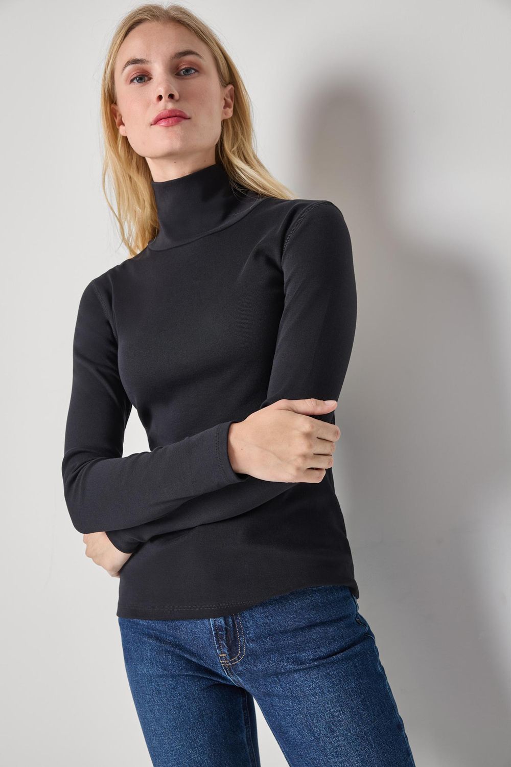 Long Sleeve Turtleneck Tee