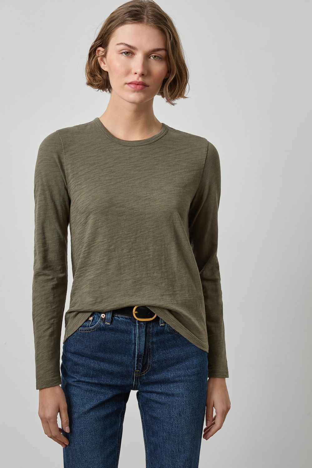Long Sleeve Crewneck Tee