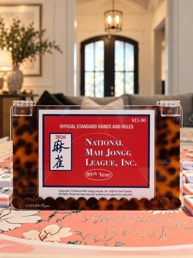 Acrylic Mahjong Card Holder