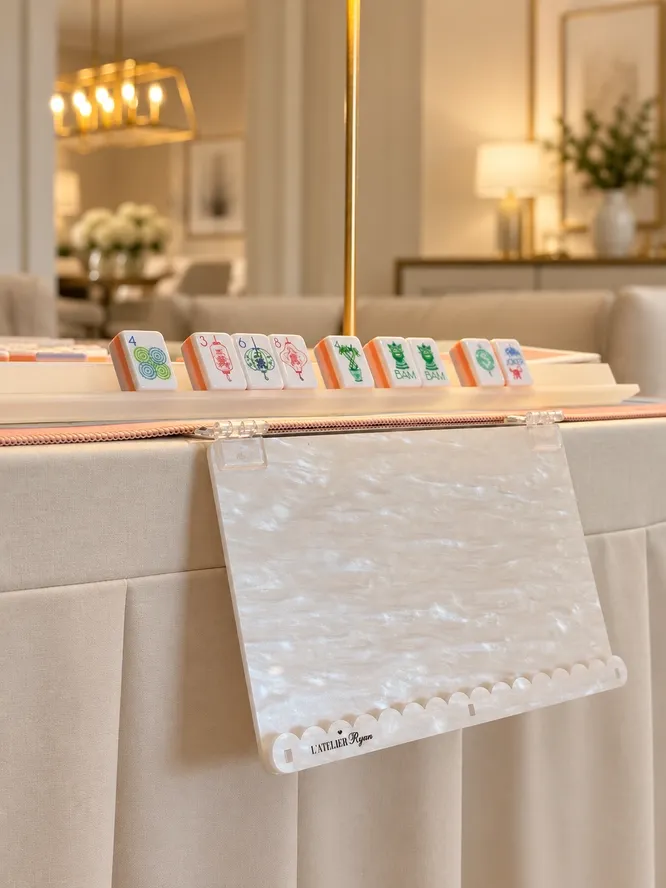 Acrylic Mahjong Card Holder