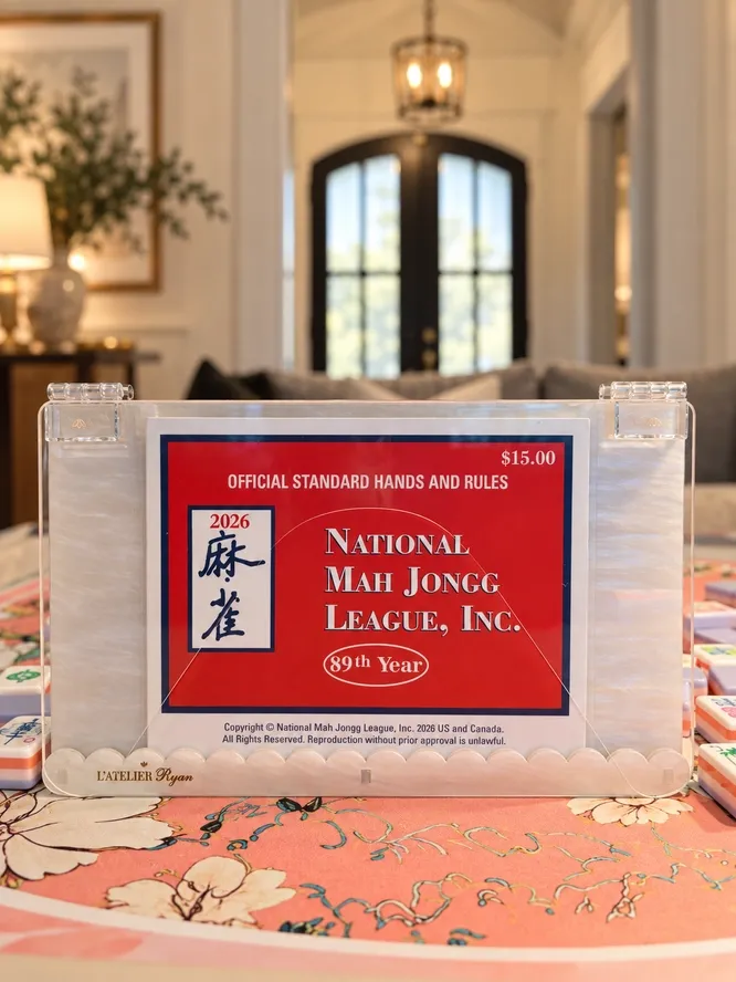 Acrylic Mahjong Card Holder