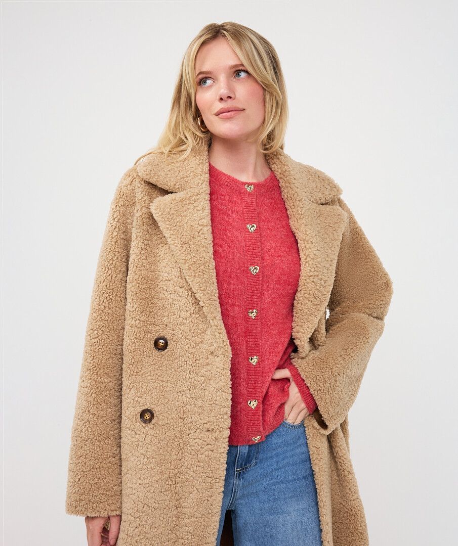 Teddy Collared Coat