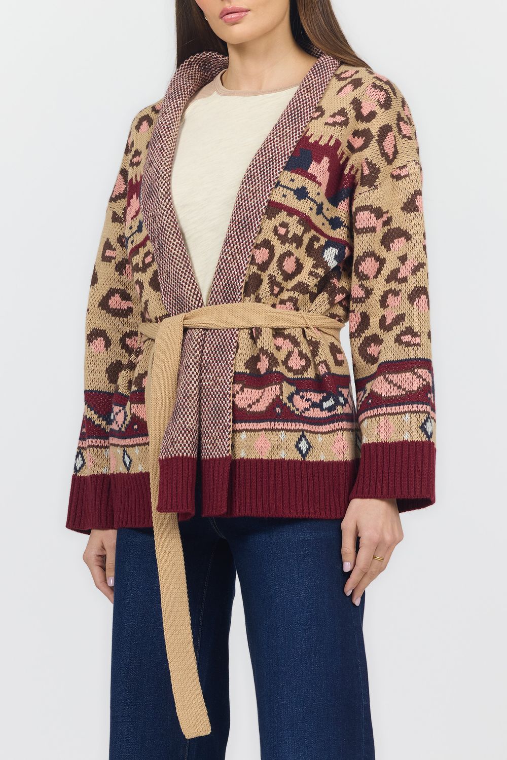 Ines Wrap Sweater