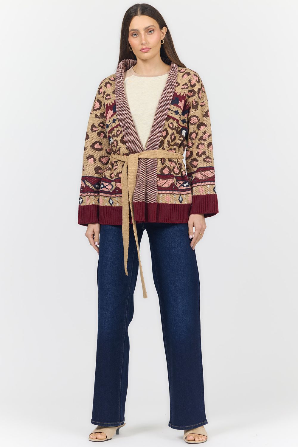 Ines Wrap Sweater