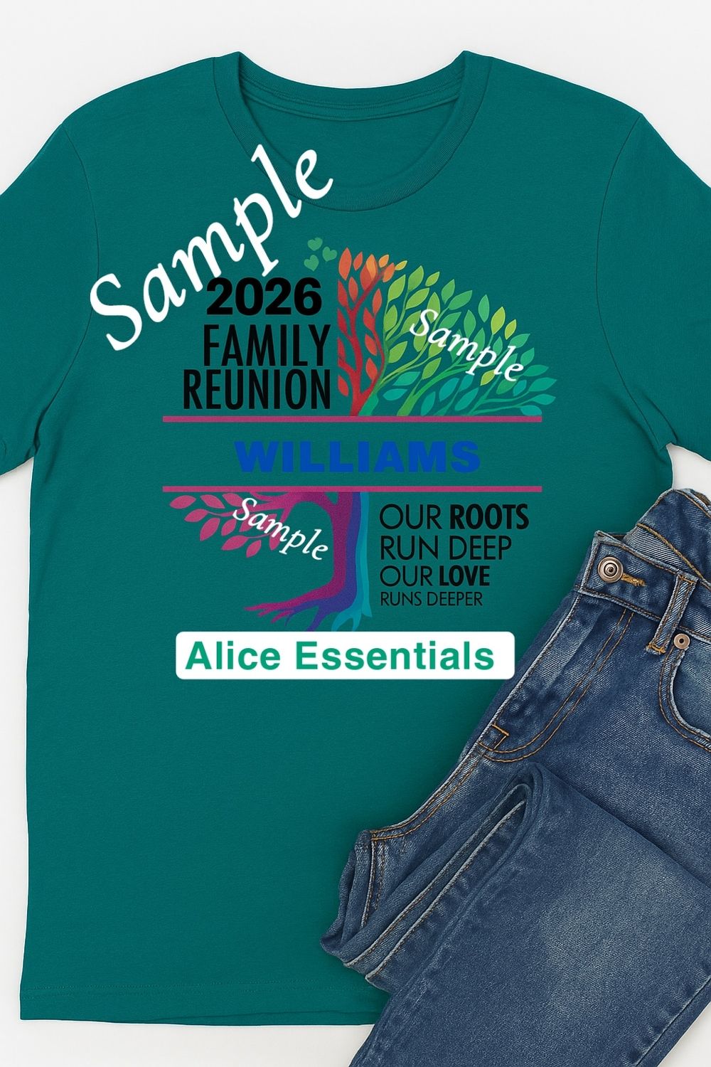 Williams Family Reunion Tshirt Kids Size