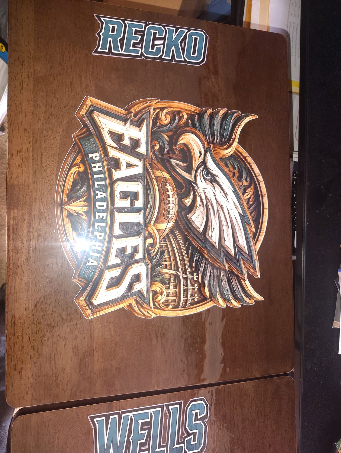 Custom Folding TV Table