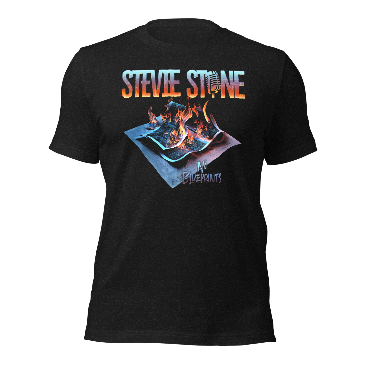 STEVIE STONE &quot;NO BLUEPRINTS&quot; ALBUM COVER Premium Unisex T-Shirt