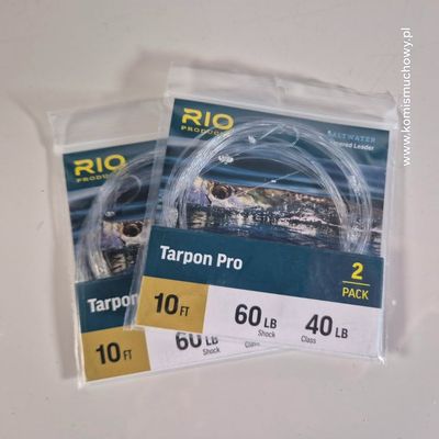 Przypony Rio Tarpon Pro 40lb 10ft 2szt w opakowaniu