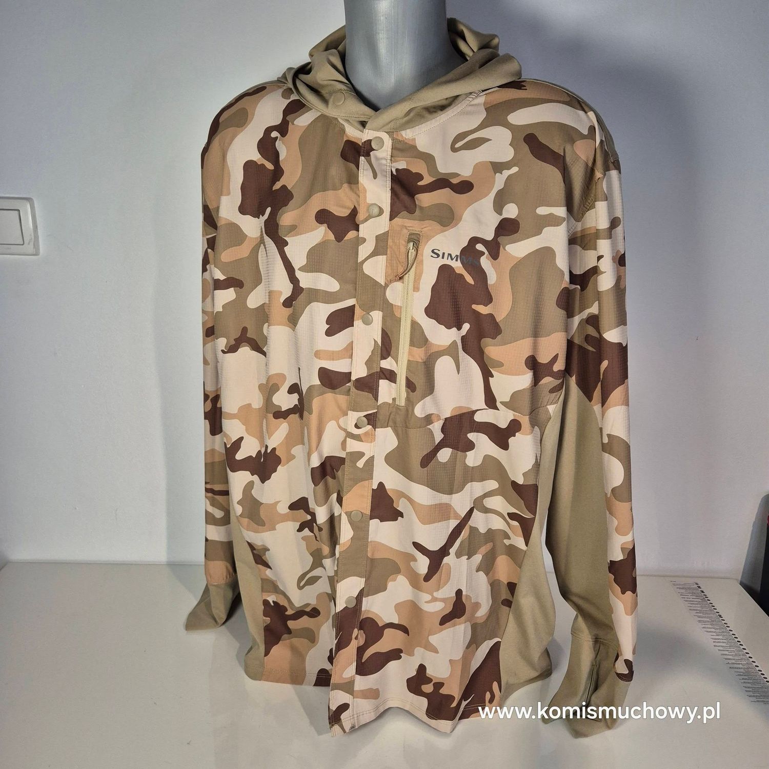 Bluzaz kapturem  Simms Bicomp rozmiar L