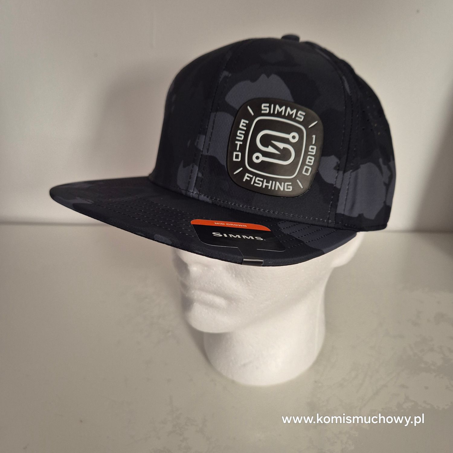 Czapka Simms 7 panel trucker
