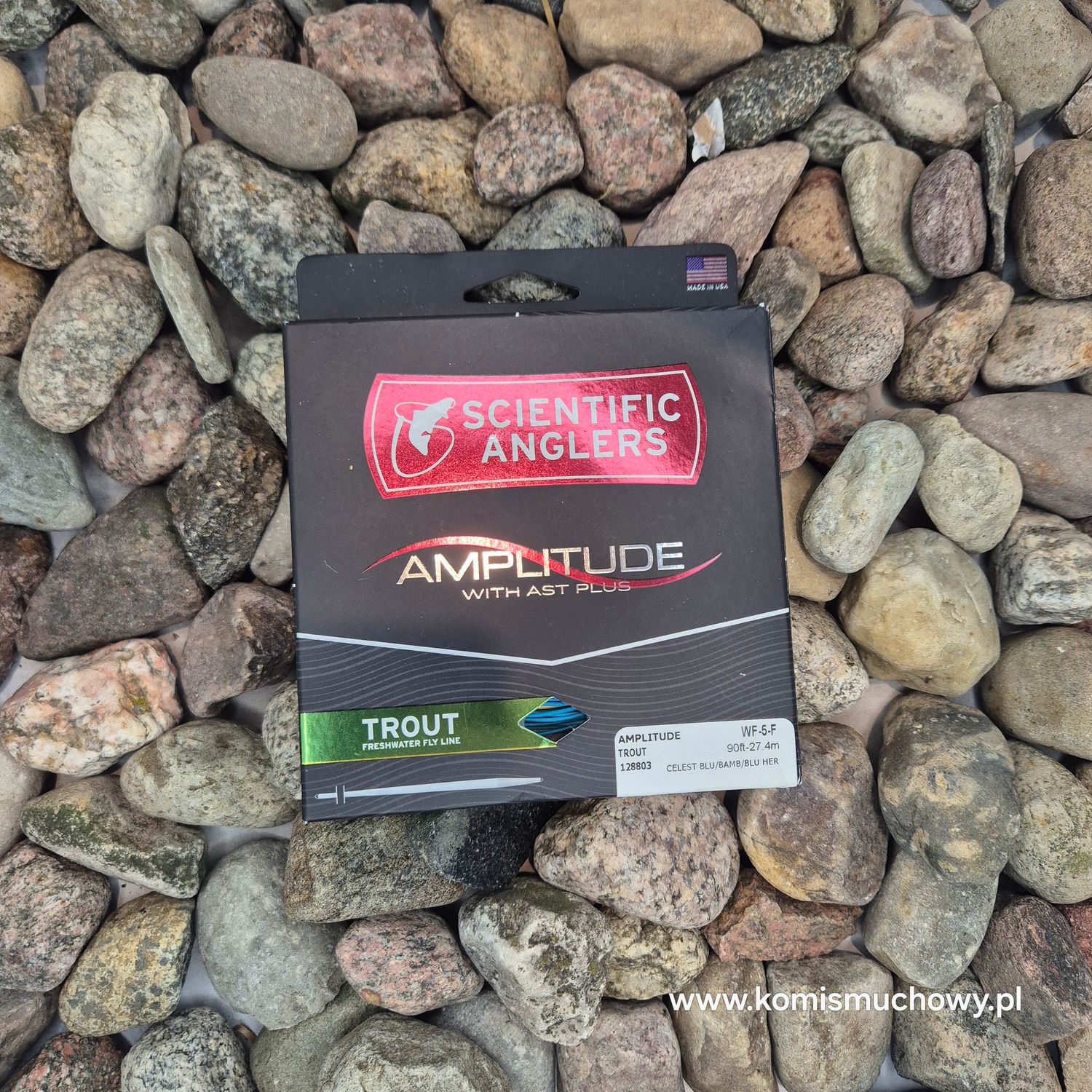 Linka Scientific Anglers Amplitude Trout WF5F niebieska