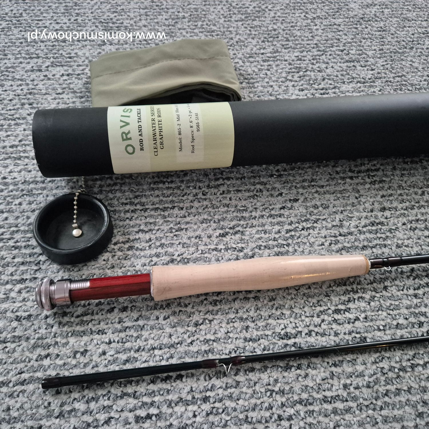 Wędka Orvis Clearwater 8'6" #5 2części mid flex