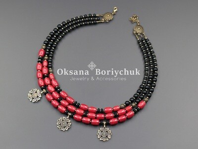 Намисто "Танець квітів2"