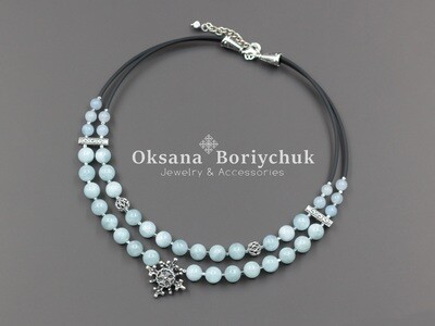 Чокер "Сизий ранок"