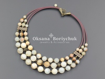 Чокер &quot;Медові промені&quot;