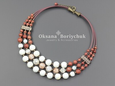 Чокер "Пряна кориця"
