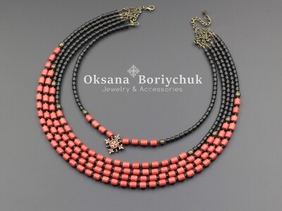 Намисто &quot;Макове поле&quot;