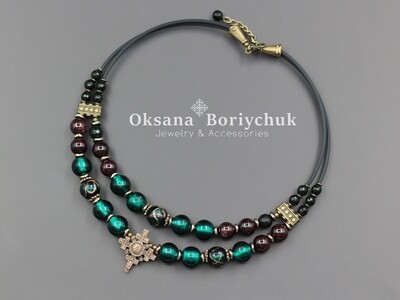 Чокер &quot;Папороті розмай&quot;