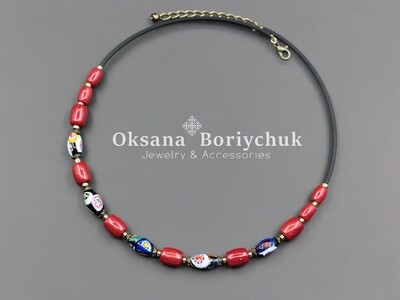 Чокер "Барвистий світ"