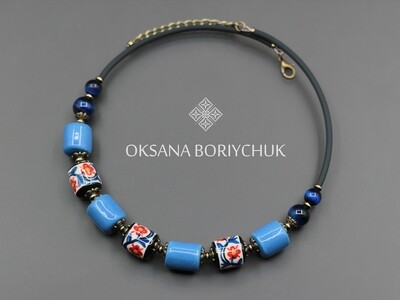 Чокер &quot;Лазурова стихія&quot;