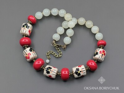 Намисто &quot;Квітуча уява&quot;