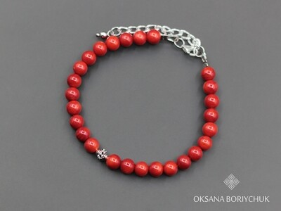 Браслет "Багряні чари"