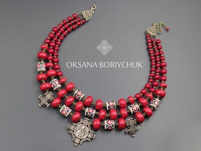 Намисто &quot;Великодня гаївка&quot;