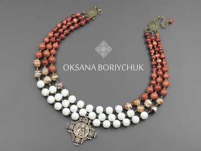 Намисто "Тепло весни"