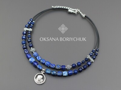 Чокер "Синя далечінь"