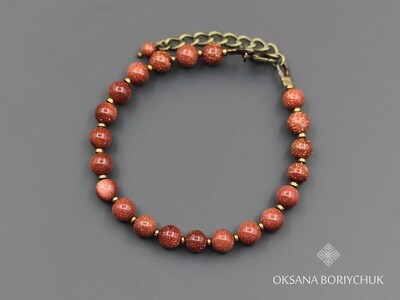 Браслет "Багряний лист"